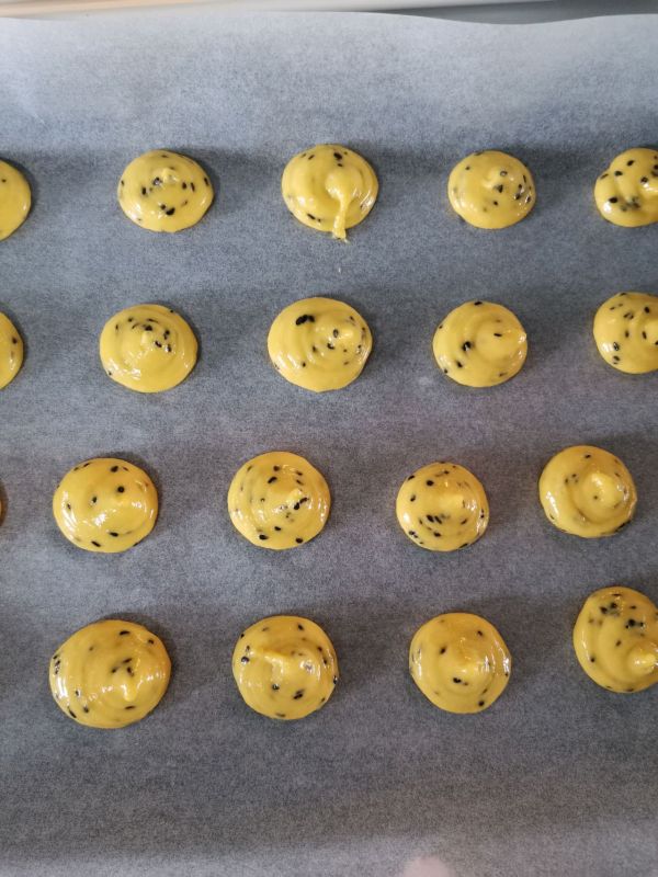 黑芝麻蛋黄小饼干