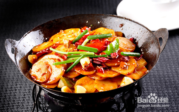 家常干锅土豆片的做法