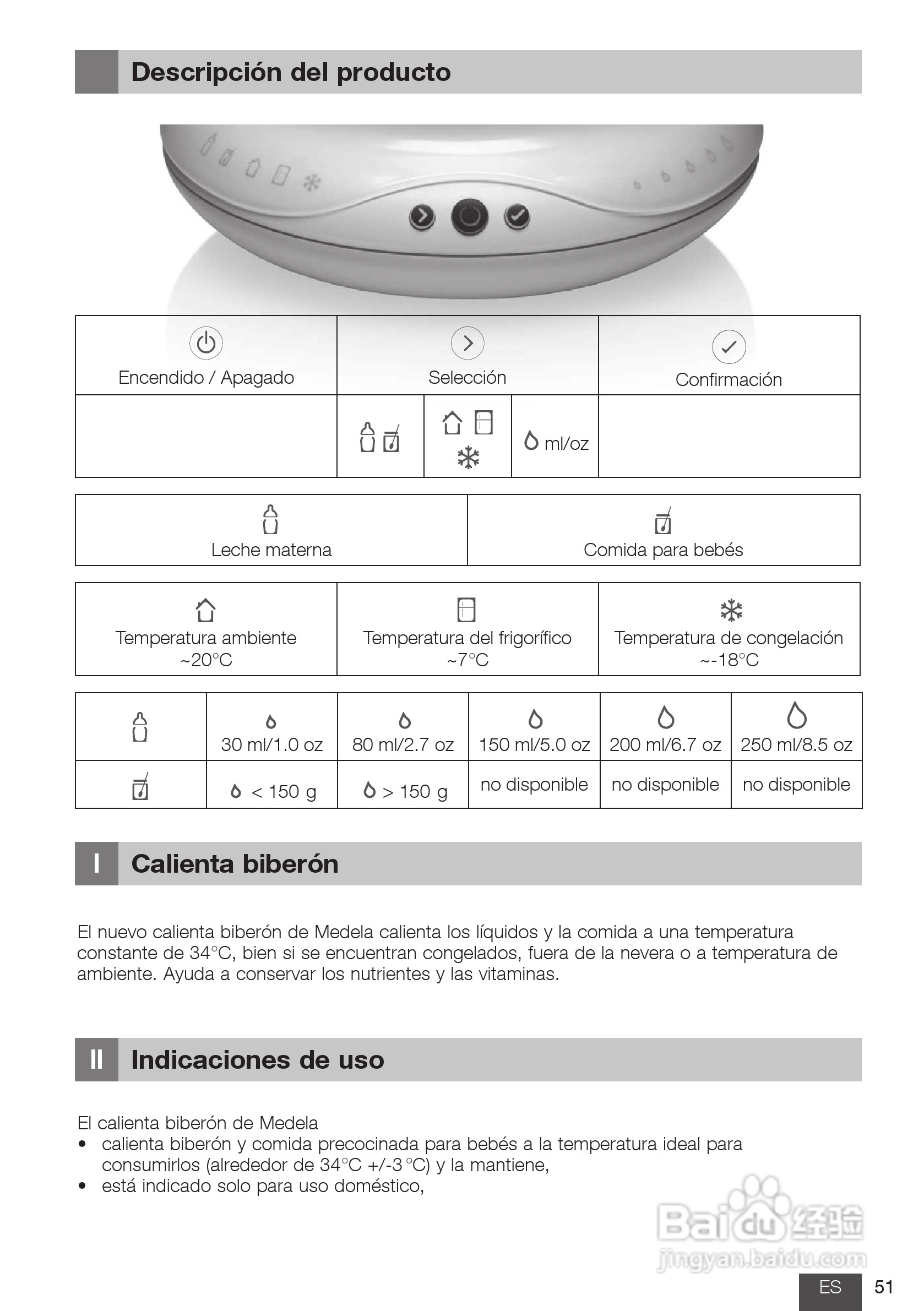 美德乐 B-Well温奶器说明书:[6]