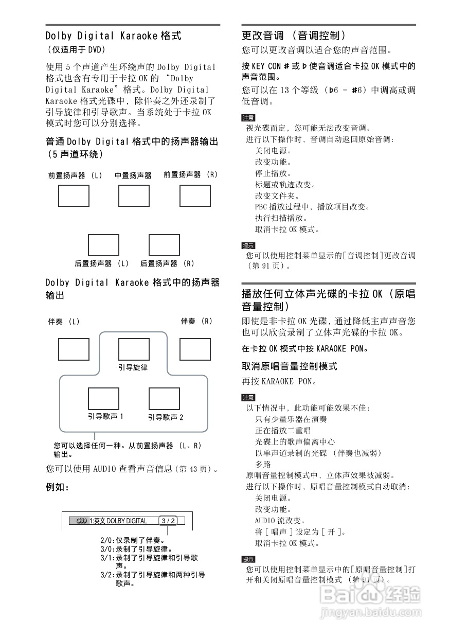 索尼DAV-FXG9K家庭影院使用说明书:[3]