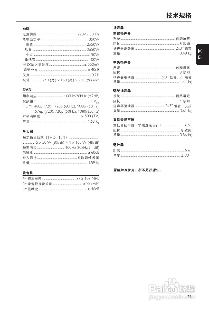 飞利浦MCD755/93 DVD微型影院使用说明书:[2]