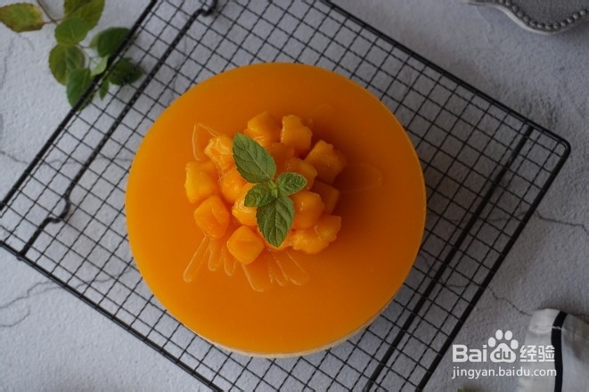 芒果慕斯蛋糕的做法