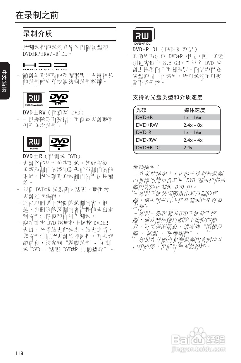 飞利浦DVDR3590H/93 DVD硬盘录像机使用说明书:[2]