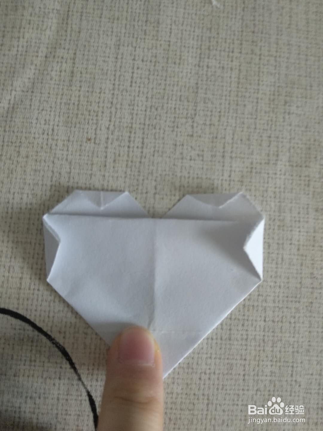 如何用最简单的方法折爱心