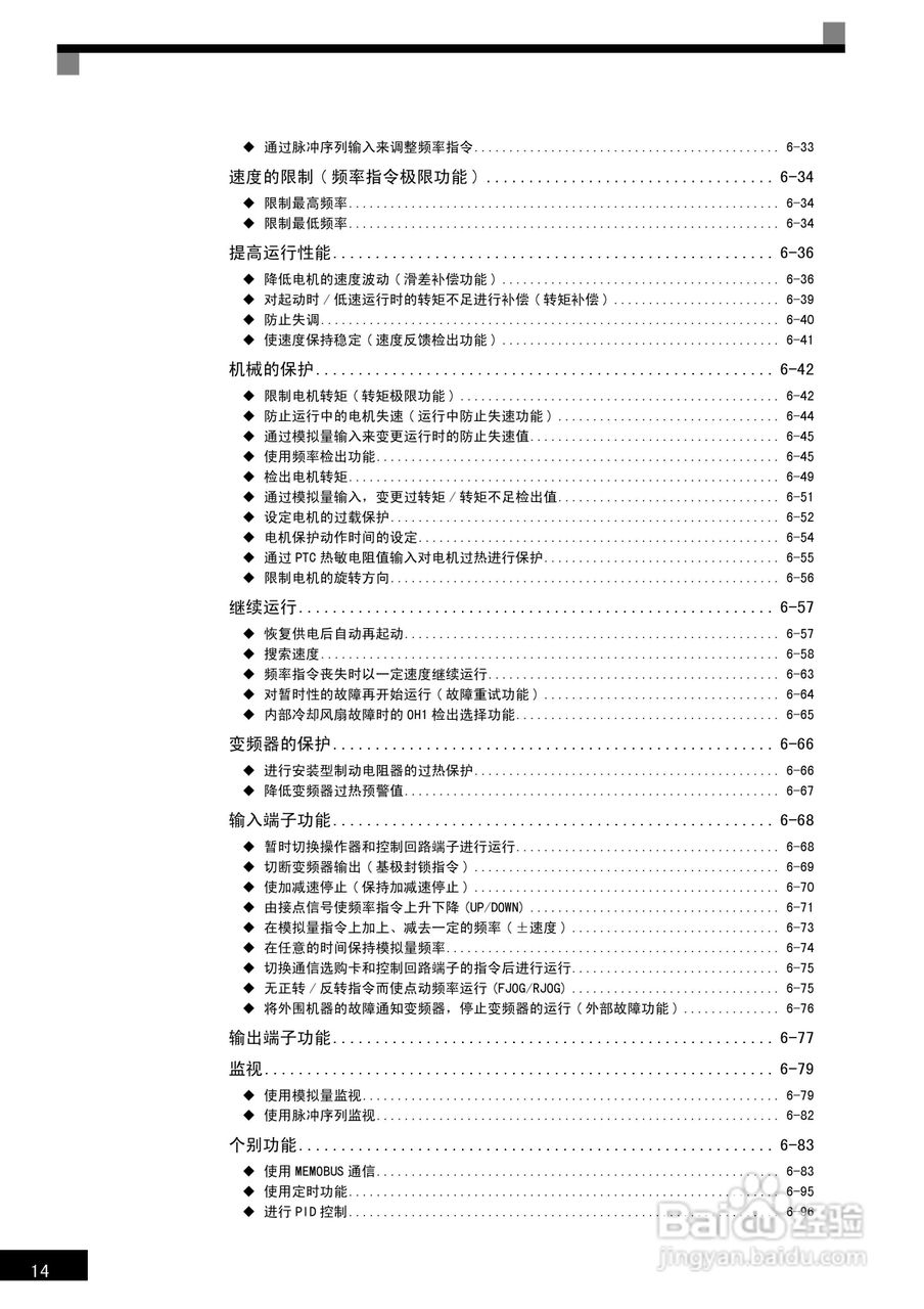 安川CIMR-F7B4300变频器使用说明书:[2]