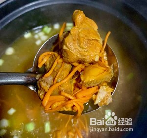 鲍鱼虫草花汤的做法