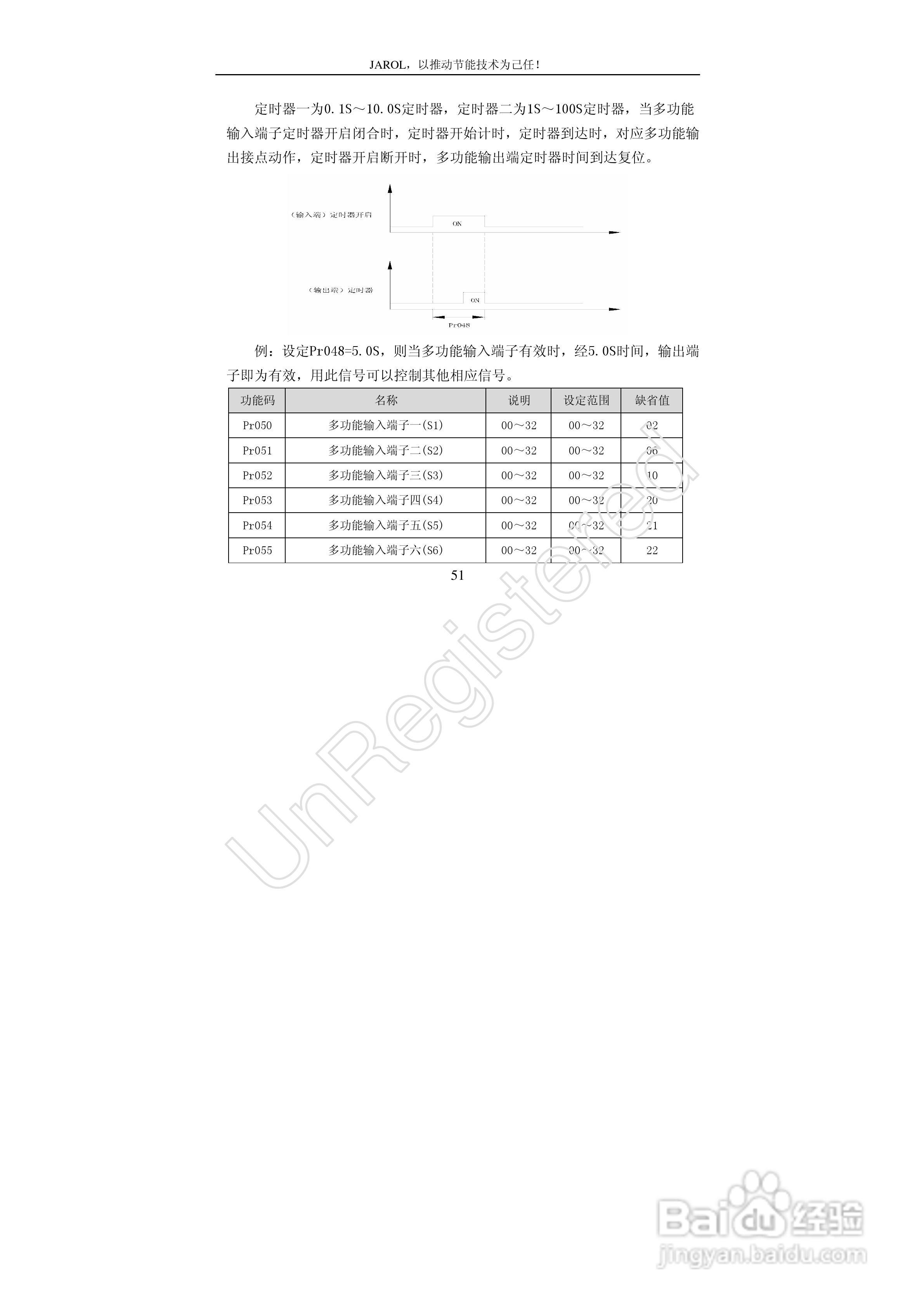 佳乐JR7000-315G-4-1090变频器使用说明书:[6]