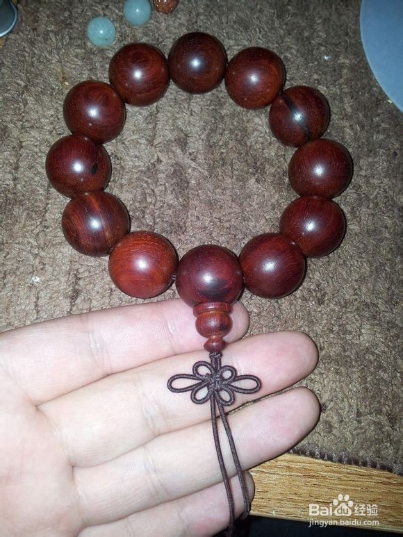 紫檀手链完成的关键—— 平安结系法