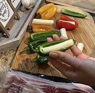 培根卷甜椒拉丝芝士