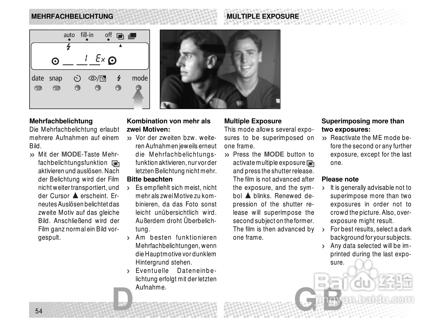 Rollei Prego 115型数码相机使用说明书:[6]