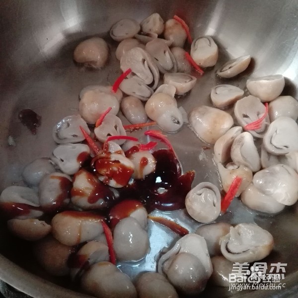 蚝油草菇的做法