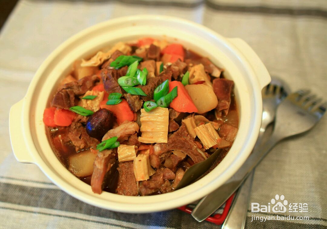 冬日羊肉锅的做法