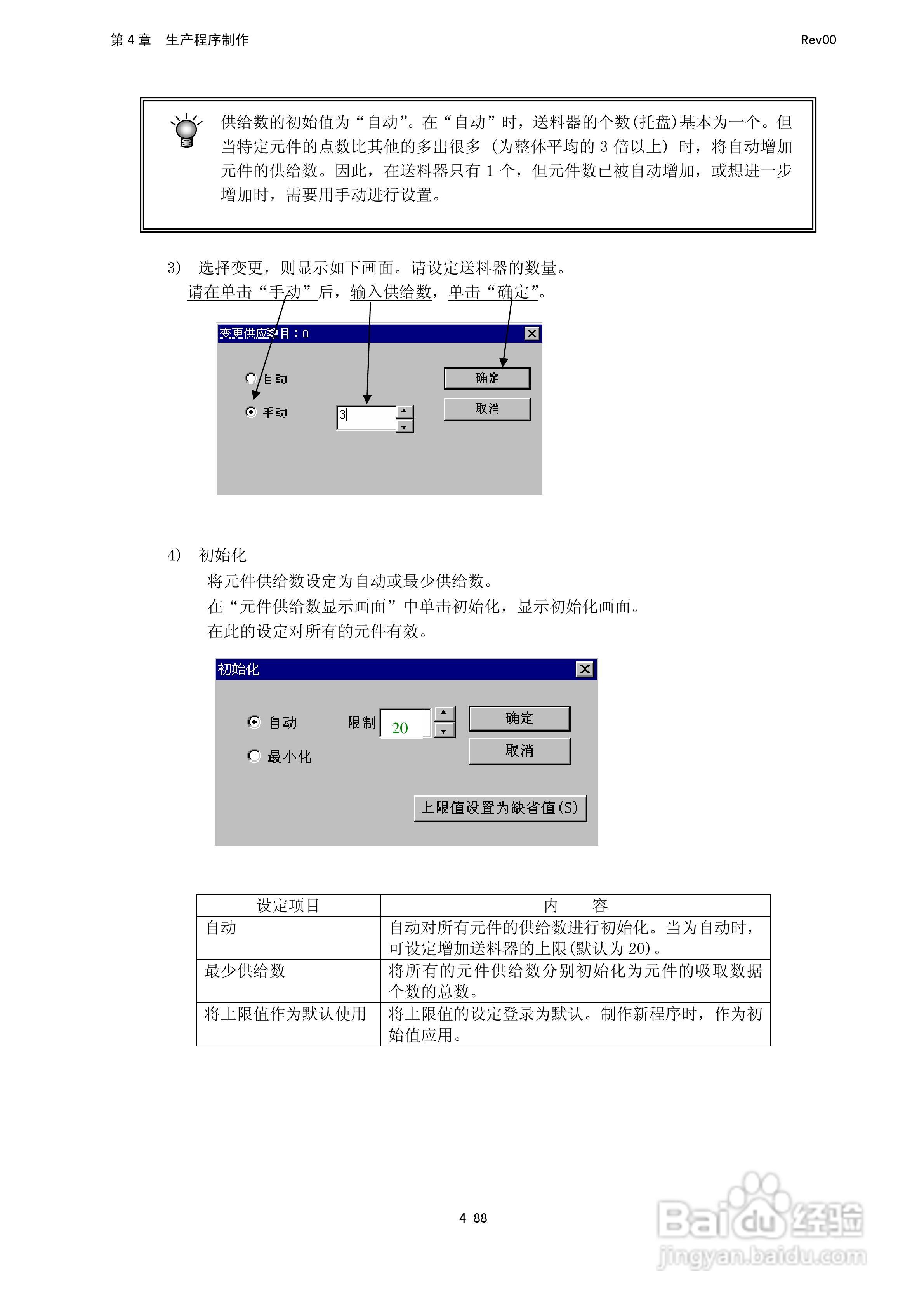 JUKI KE-2050R/2055R/2060R贴片机操作手册:[24]