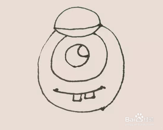 大眼仔简笔画