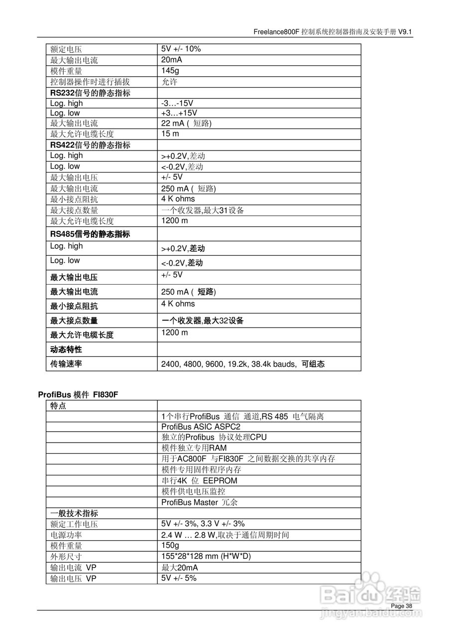 ABB Freelance800F 控制系统控制器指南及安装手册 V9.:[4]