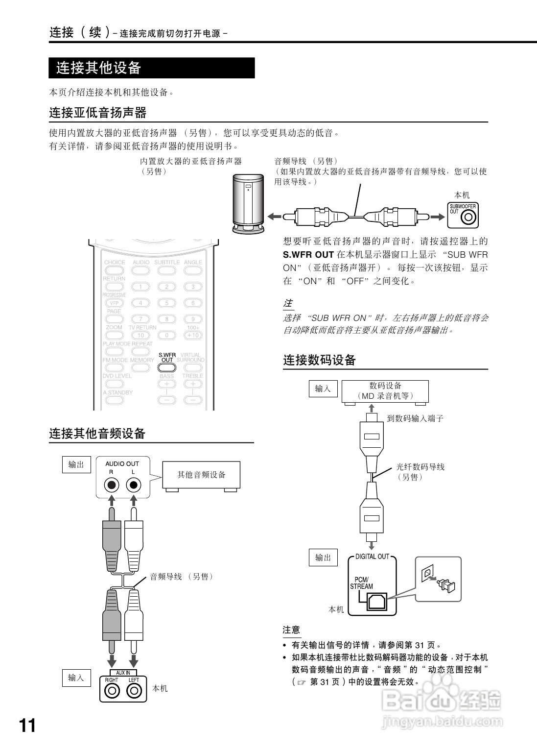 胜利者迷你音响EX-A1型使用说明书:[3]