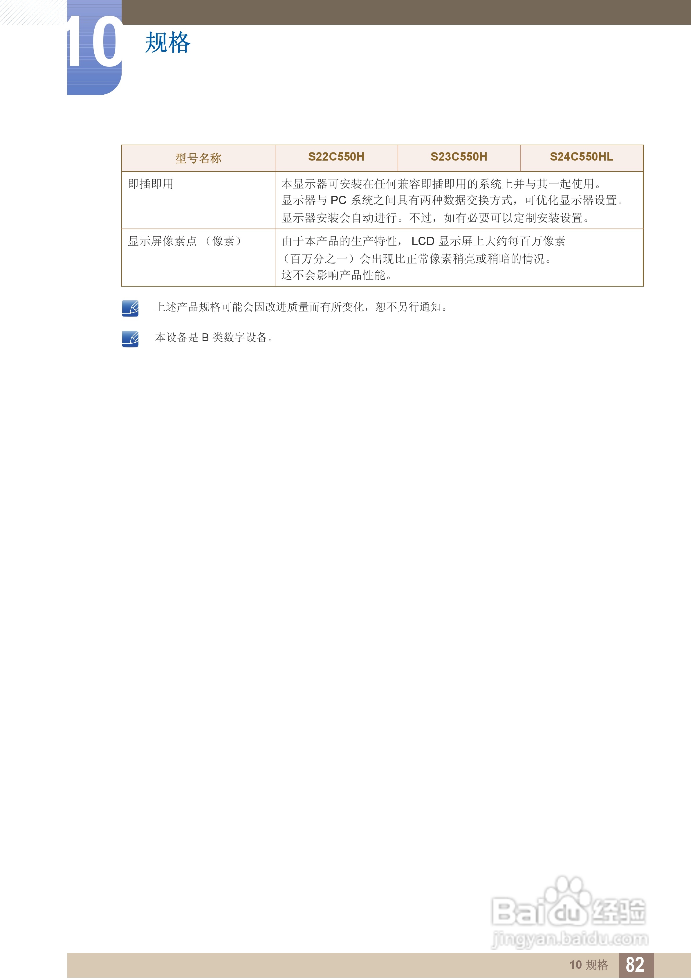 三星S24C550HL液晶显示器说明书:[9]
