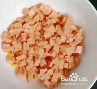 虾皮番茄鸡蛋饼的做法
