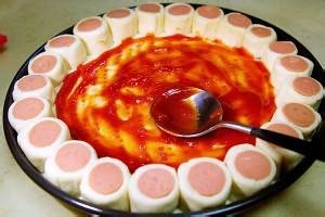 美味水果花边披萨