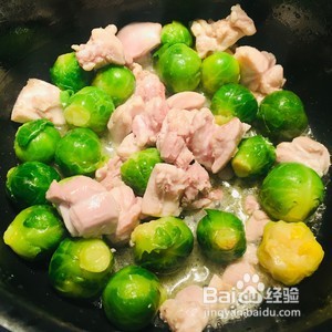 #初冬吃什么#孢子甘蓝咖喱鸡面