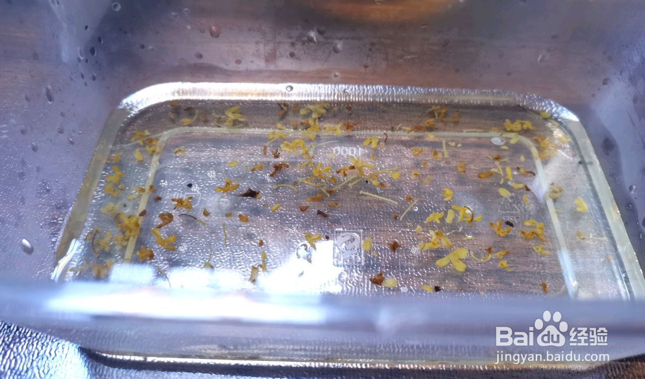 椰奶水晶桂花糕的做法