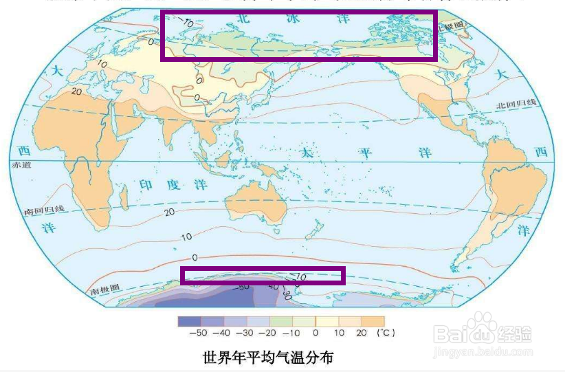 怎样学习初一地理等温线图的判读