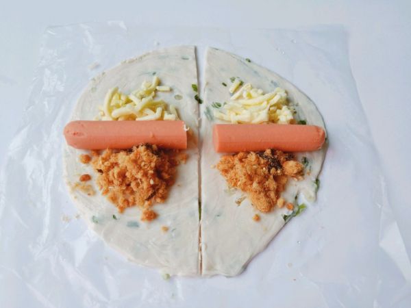 肉松火腿芝士酥