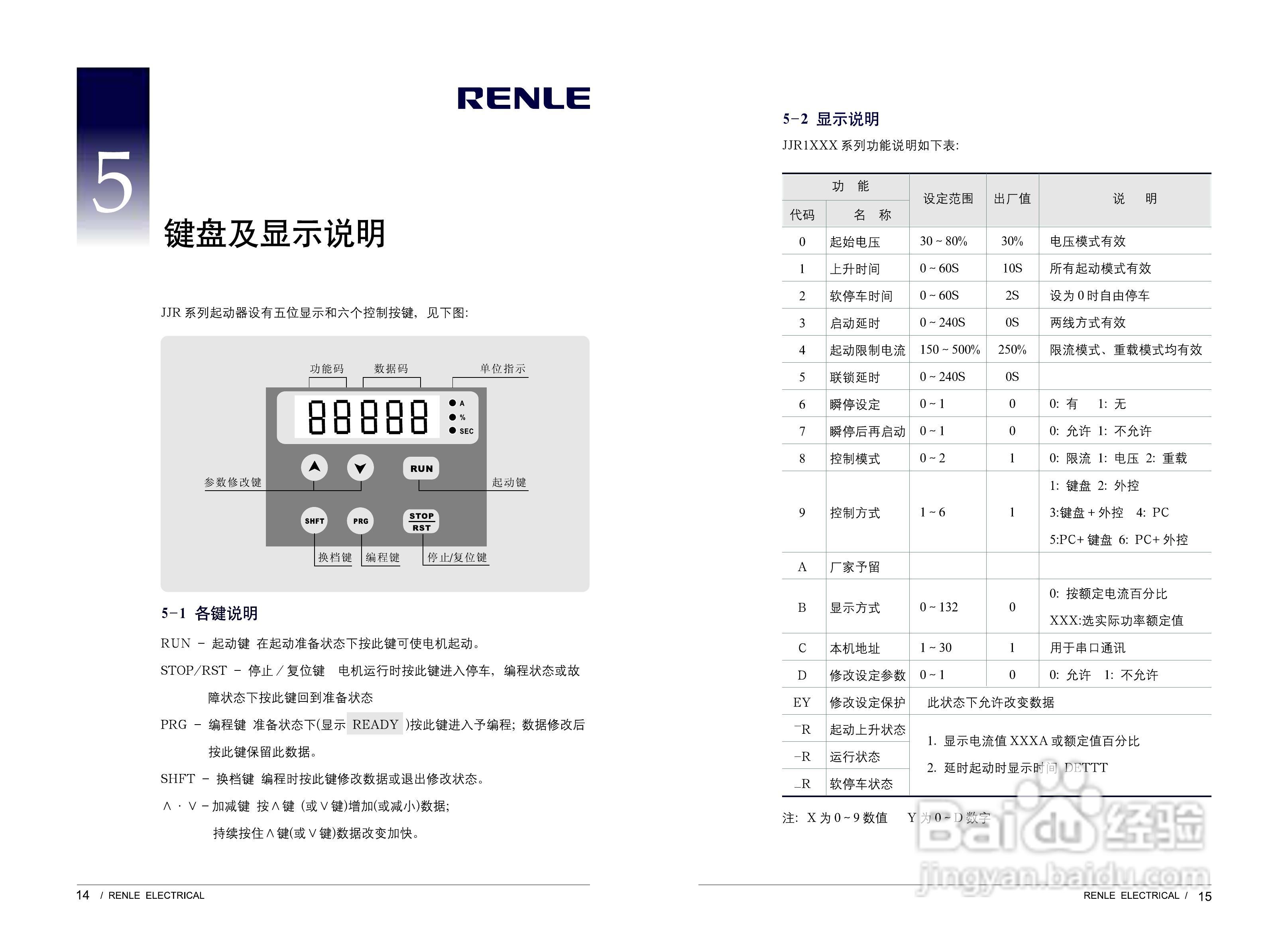 JJR1000-2000软起动器说明书:[1]