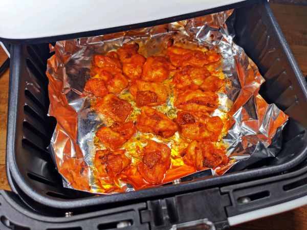 炸奥尔良芝士鸡腿和奥尔良土豆块