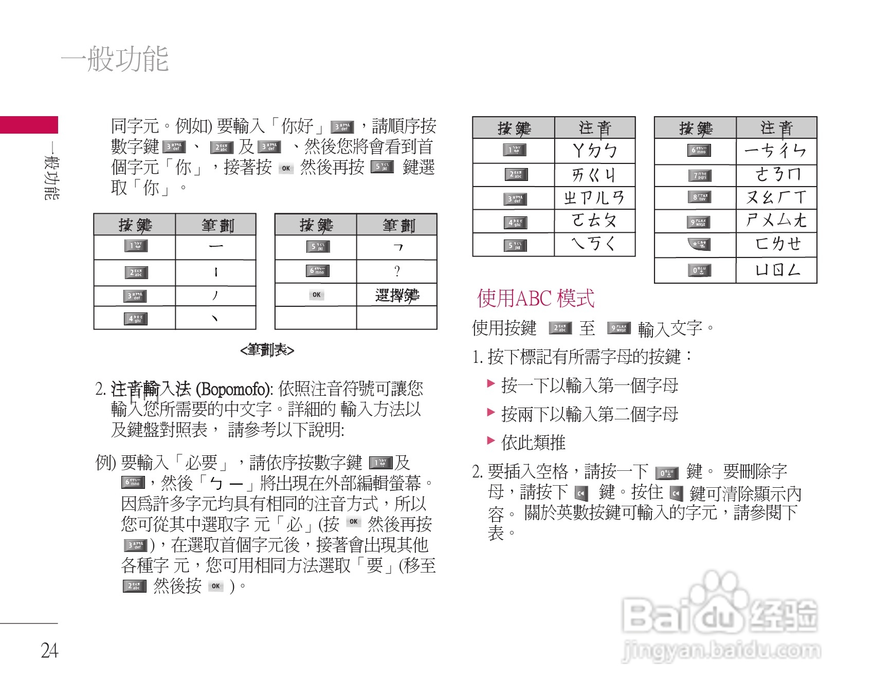 LG U8500手机使用说明书:[3]