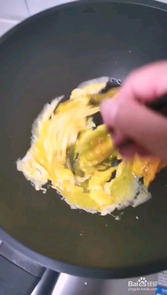 好吃好做有营养的鸡蛋炒苔蒜