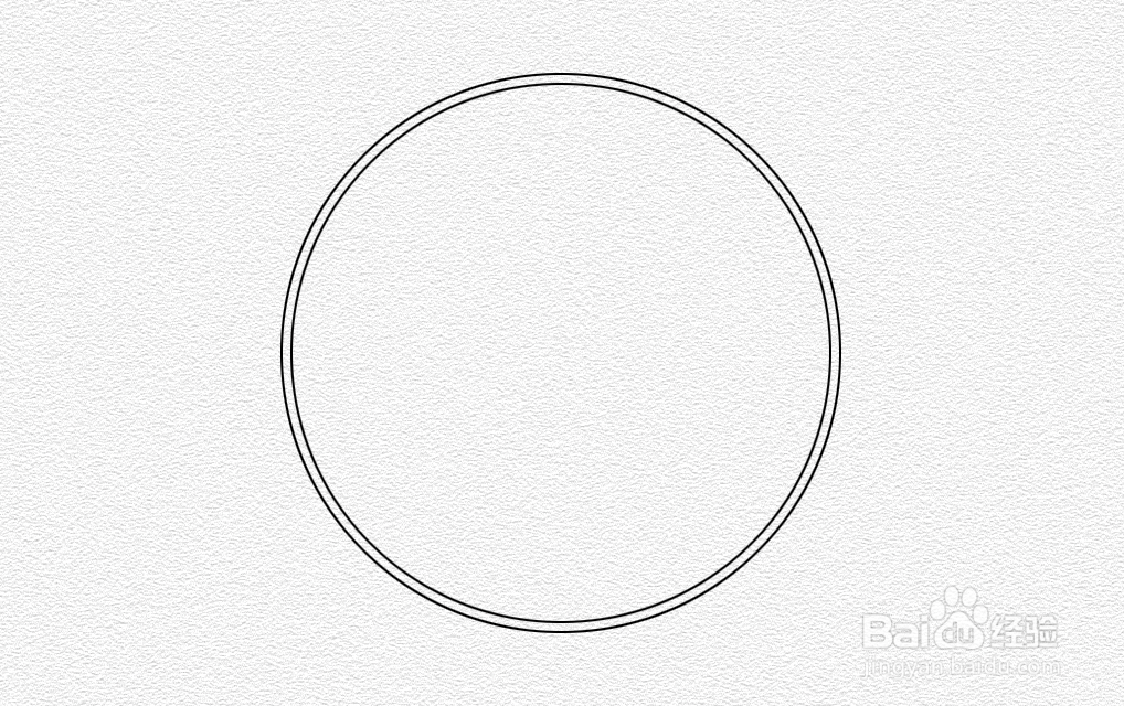 奔驰标志怎么画