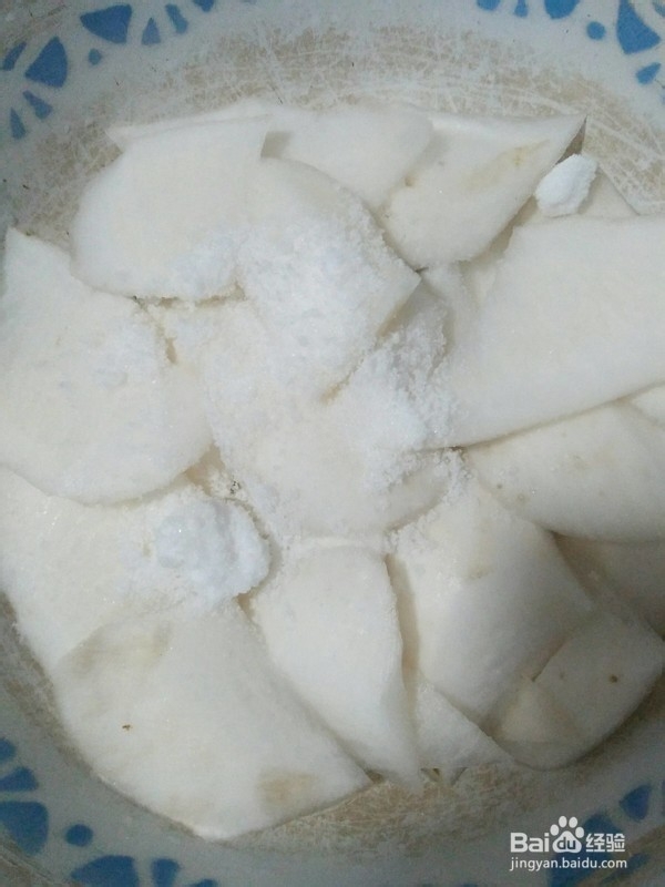 下饭小凉菜糖醋萝卜皮的制作方法