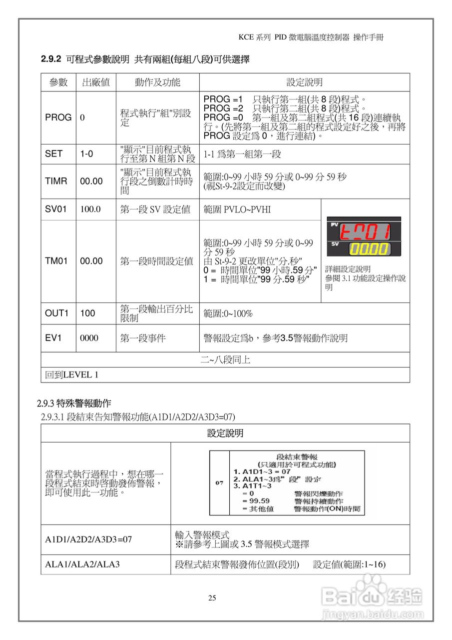 鸿泰PID微电脑温度控制器操作说明书:[3]