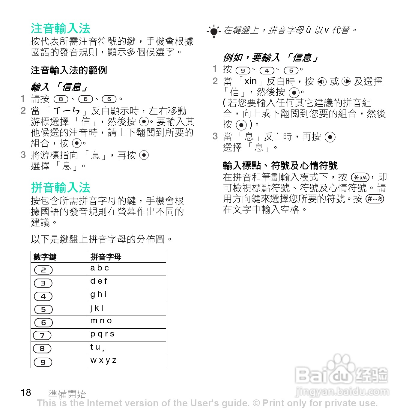 索尼爱立信Z770i手机使用说明书:[2]