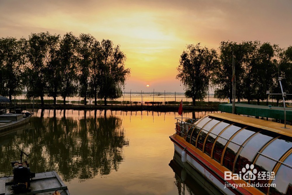 浪漫的高邮湖船屋民宿