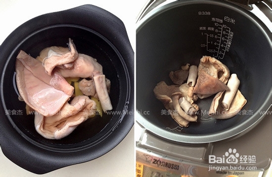 薏米腐竹煲猪肚的做法