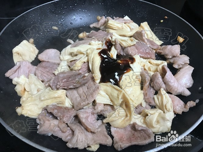 腐竹炒肉片怎么做好吃