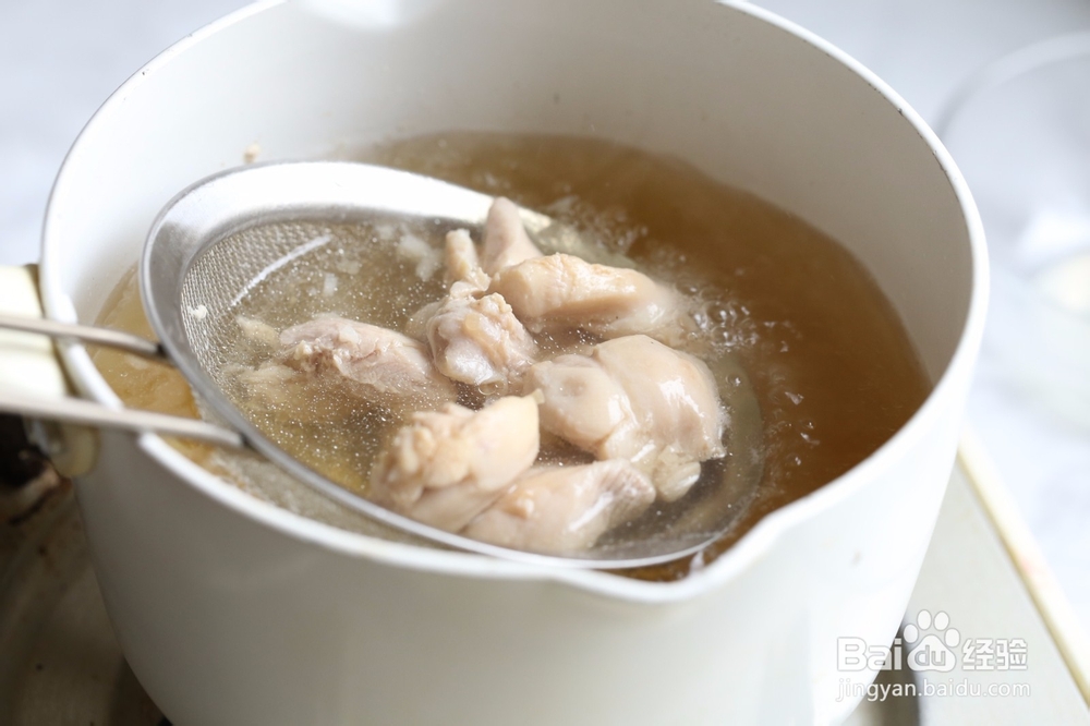 美味柠香鸡肉串