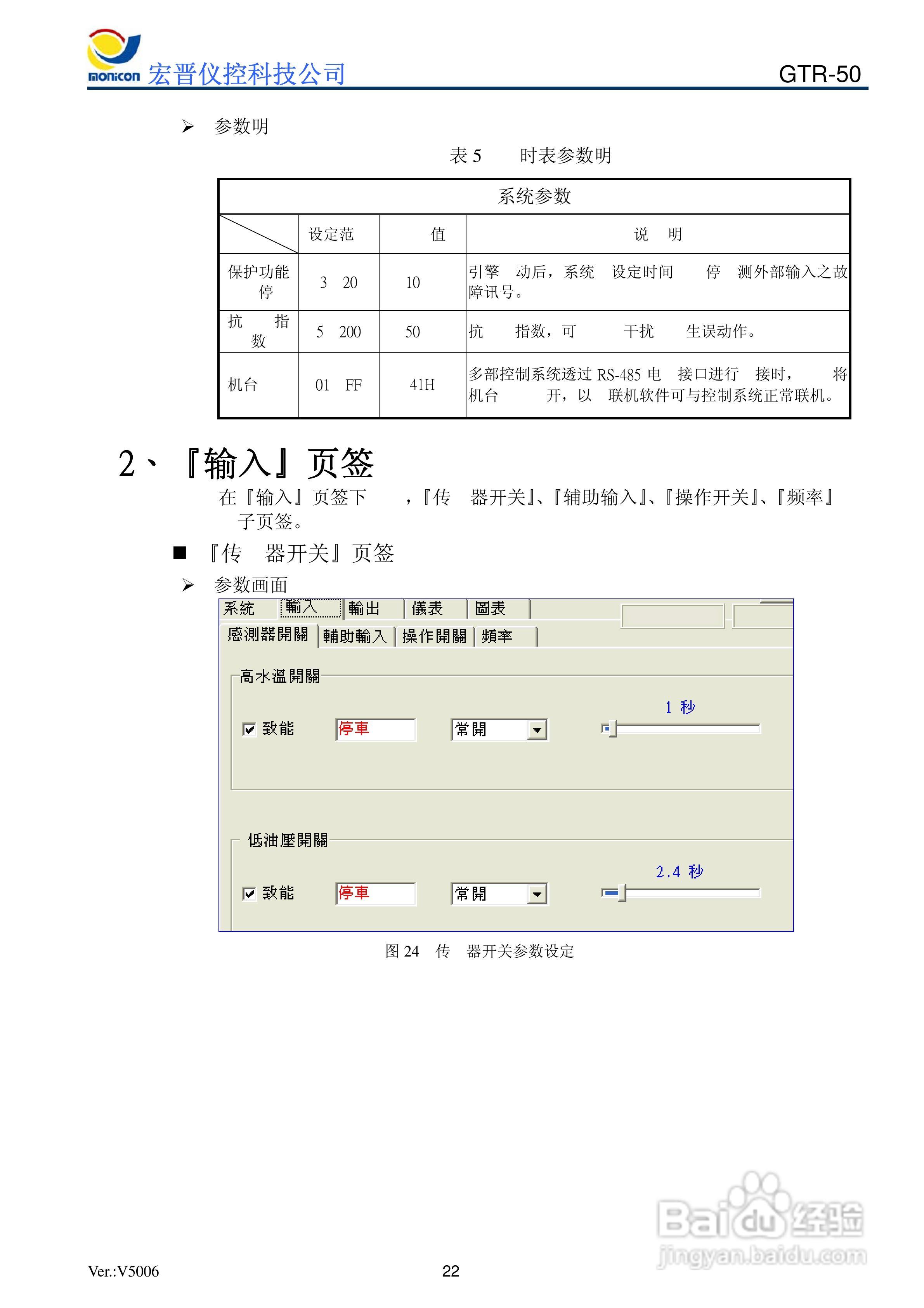 GTR-50发电机控制器说明书:[3]