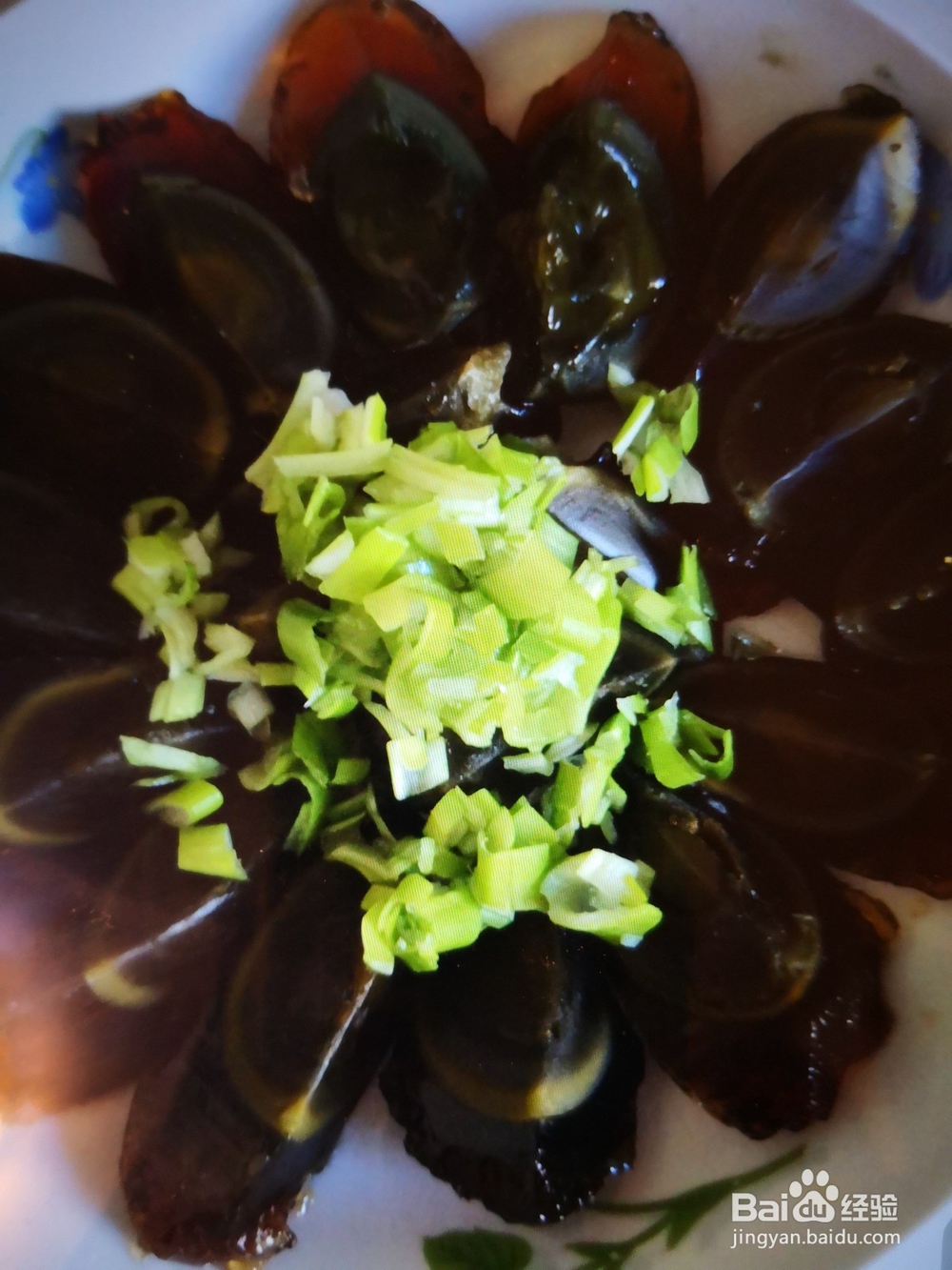 浇汁松花蛋的做法