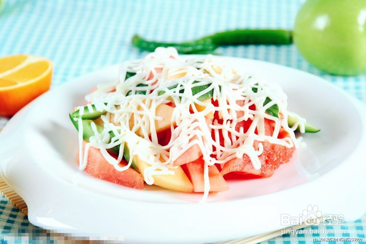 假日居家必备“水果沙拉”皮肤水嘟嘟身体更健康