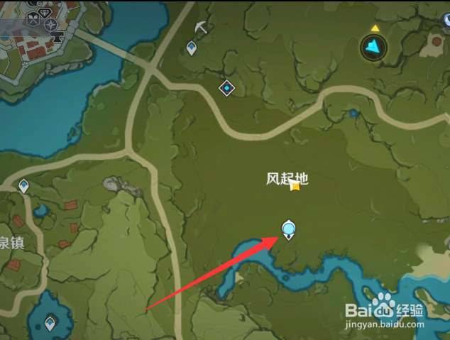 原神风洗的原野位置在哪