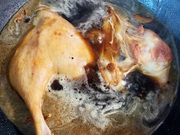 西洋参麻油鸭腿