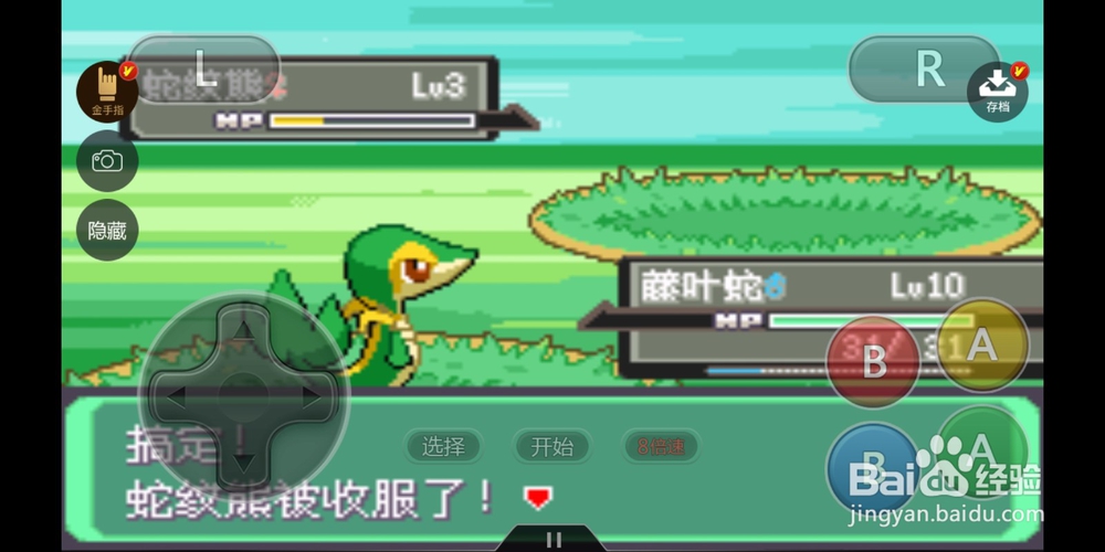 口袋妖怪漆黑的魅影5.0蛇纹熊如何得