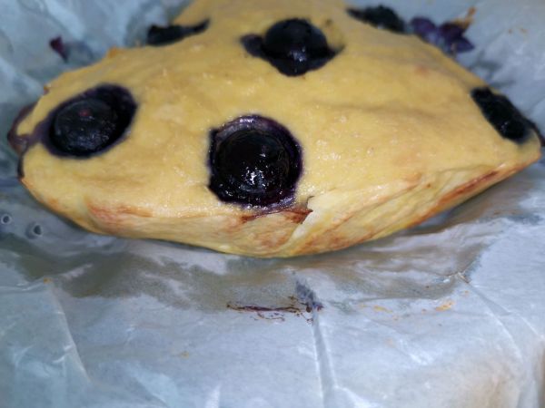 爆浆蓝莓豆腐蛋糕