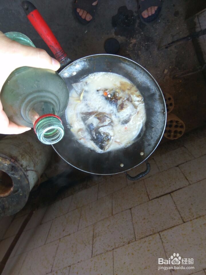 大头鱼香辣汤的做法