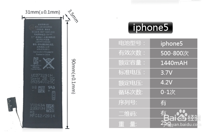 IPHONE 苹果手机电池