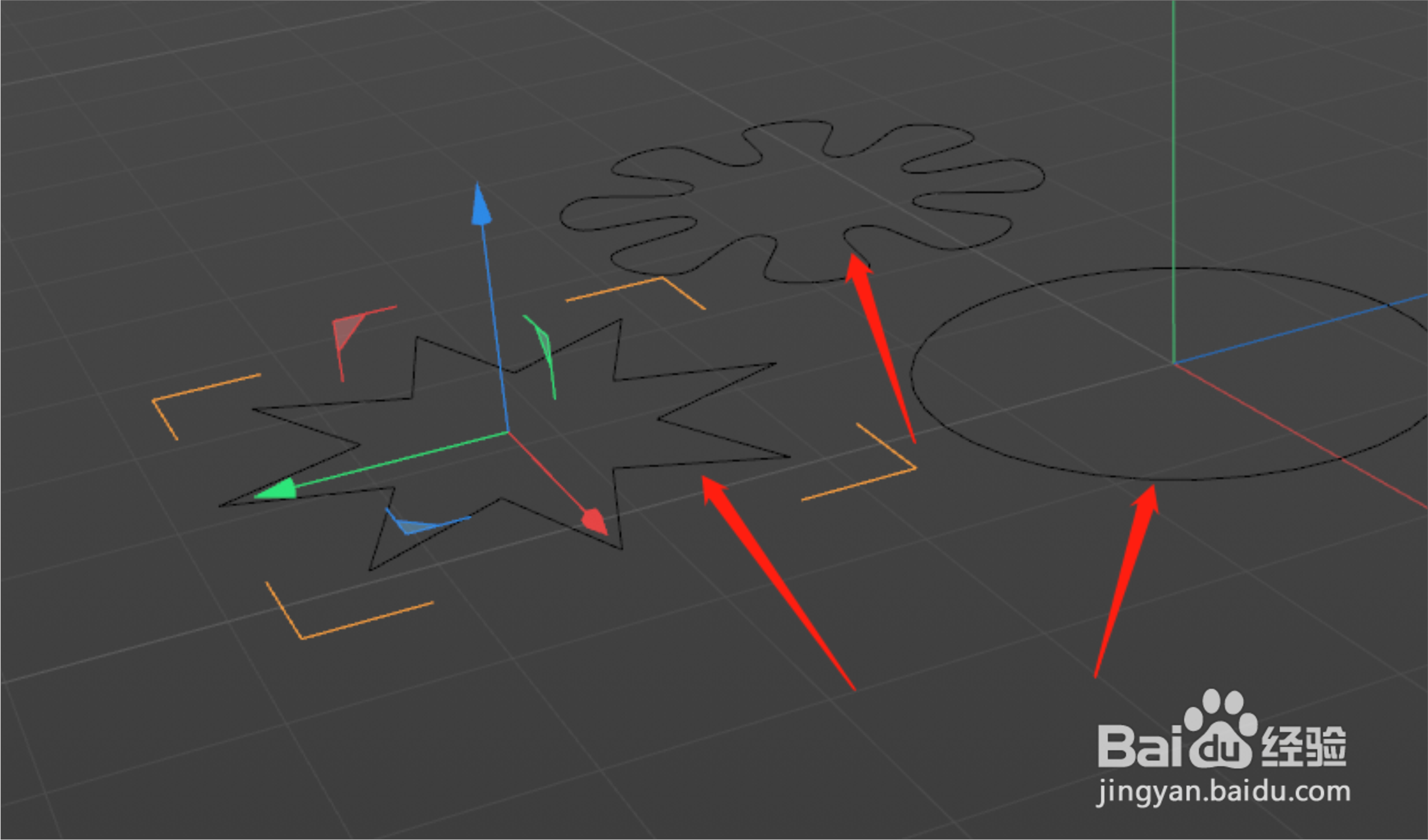 C4D怎么合并多个样条线