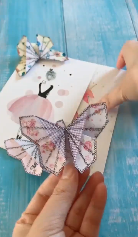 亲子手工蝴蝶书签怎么做？